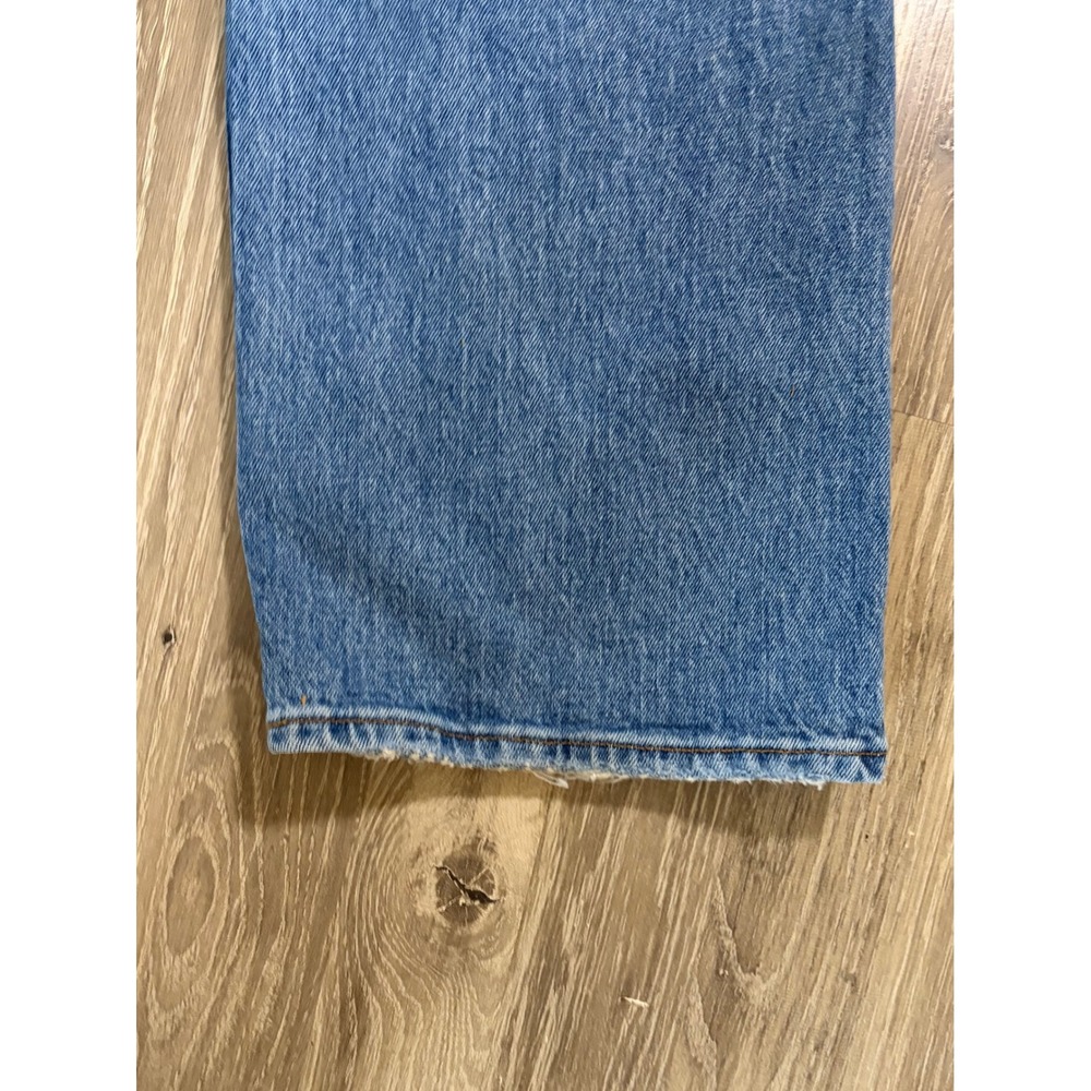 Abercrombie & Fitch Jeans Curve Love 90s Relaxed High Rise Blue Sz 25 (25x26) - Picture 13 of 13
